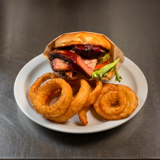 BBQ Smoked Meat Burger
